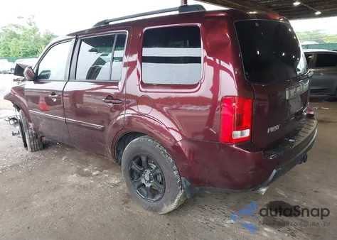 2010 Honda Pilot Ex-L from USA, damaged, VIN 5FNYF4H51AB018812
